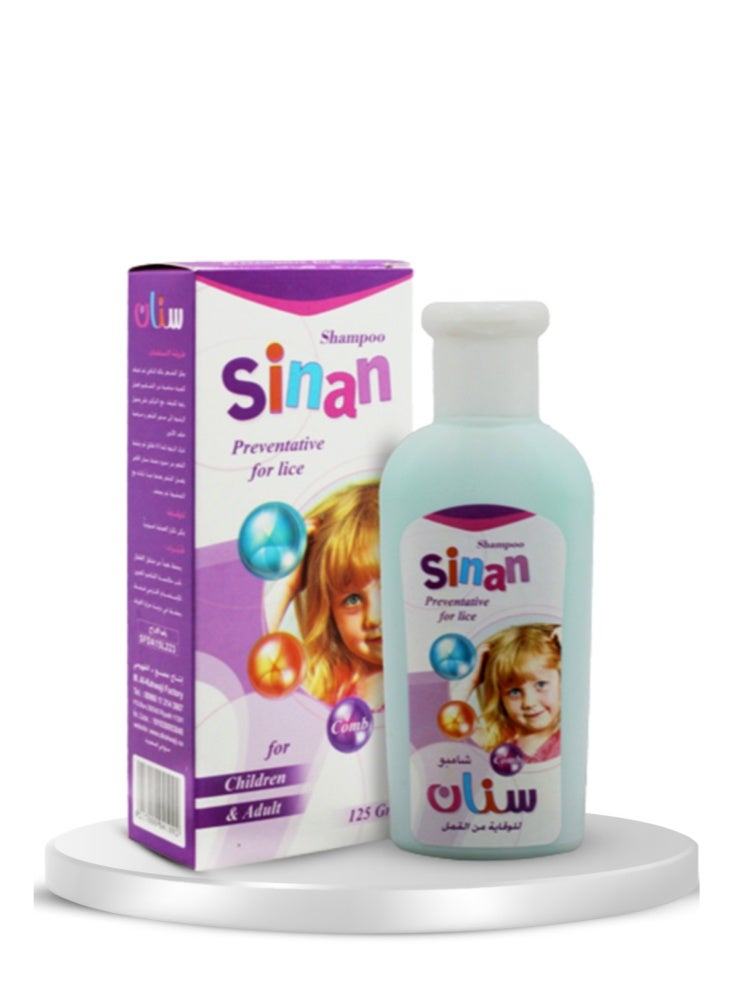 سينان شامبو للوقاية من القمل مع مشط - Image 1